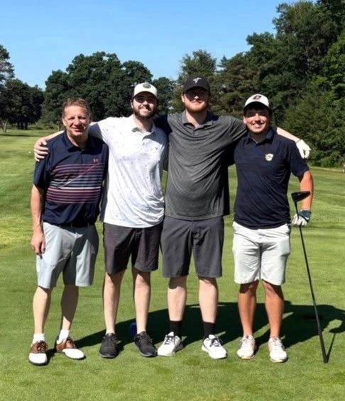 Golf team at the July 2026 outing