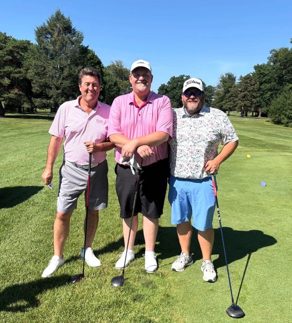 Golf team at the July 2026 outing