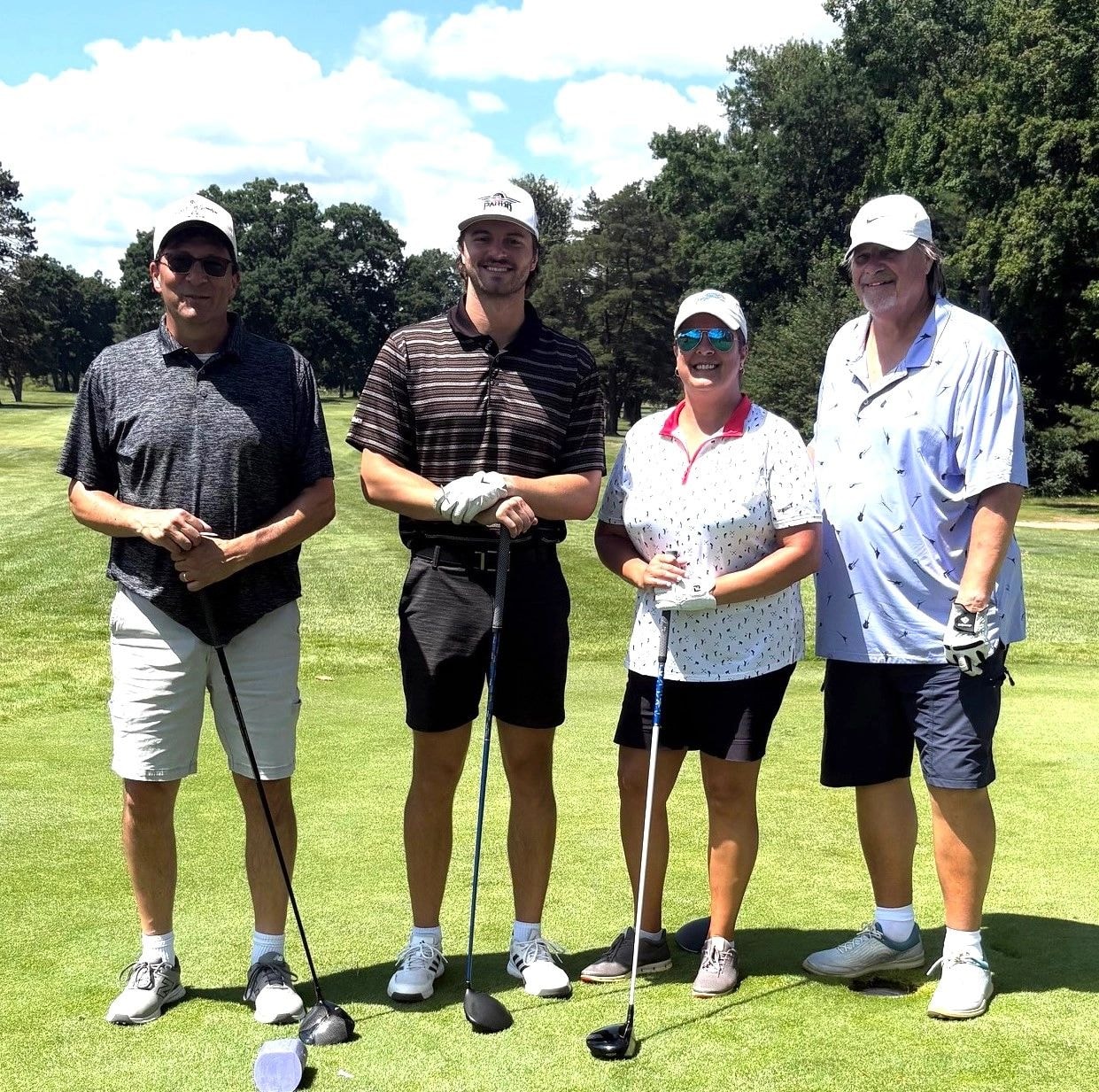 Golf team at the July 2026 outing
