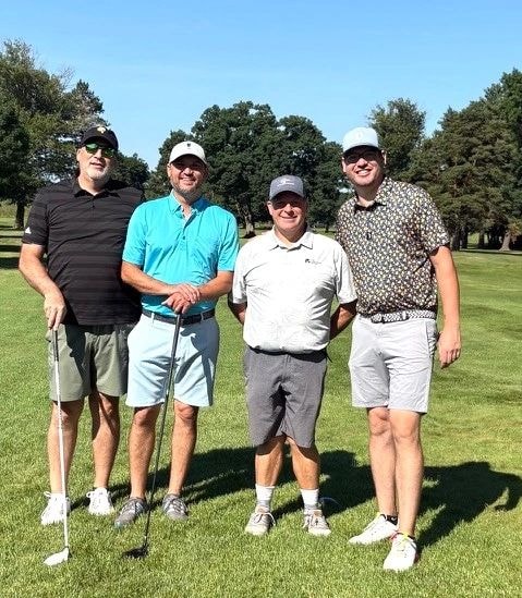 Golf team at the July 2026 outing