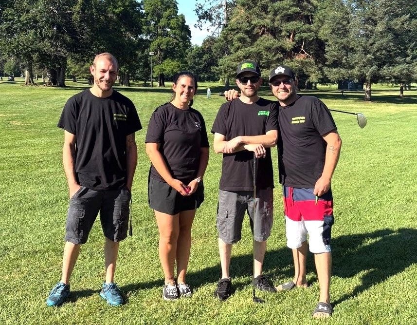 Golf team at the July 2026 outing