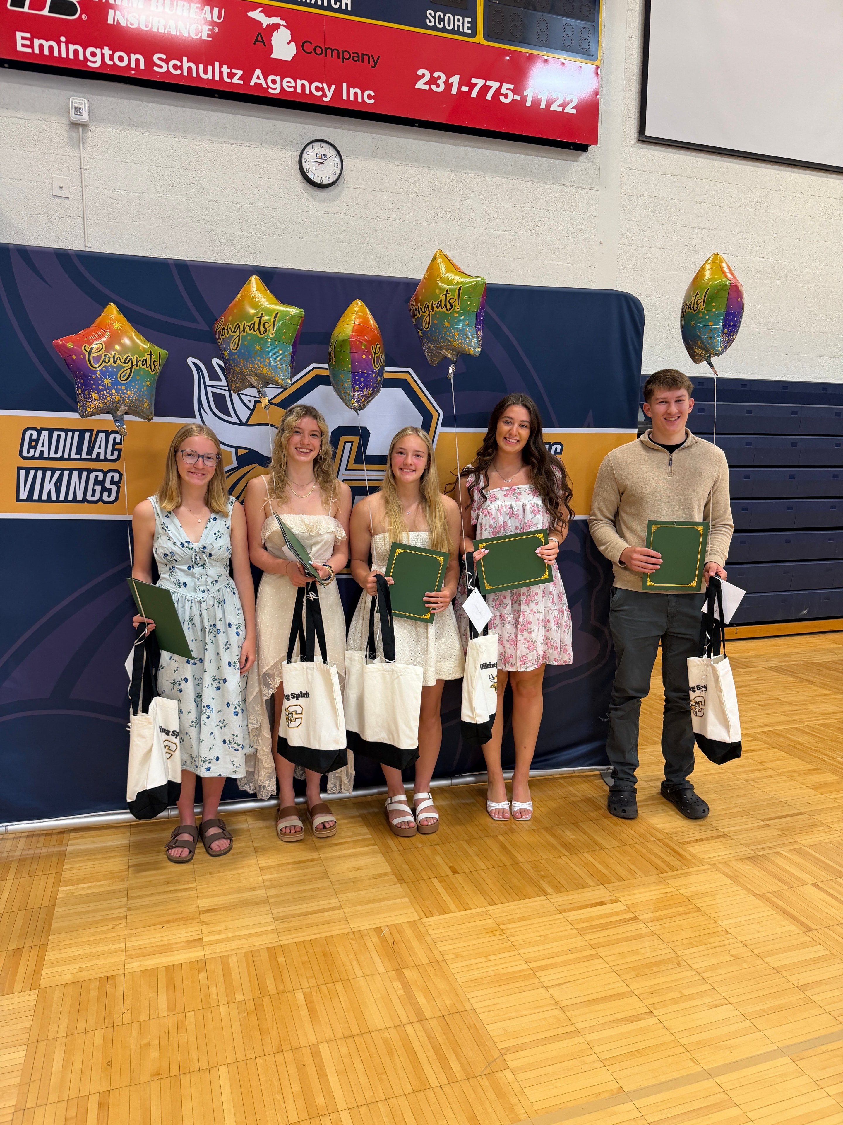 2026 Viking Alumni Spirit Scholarship ceremony