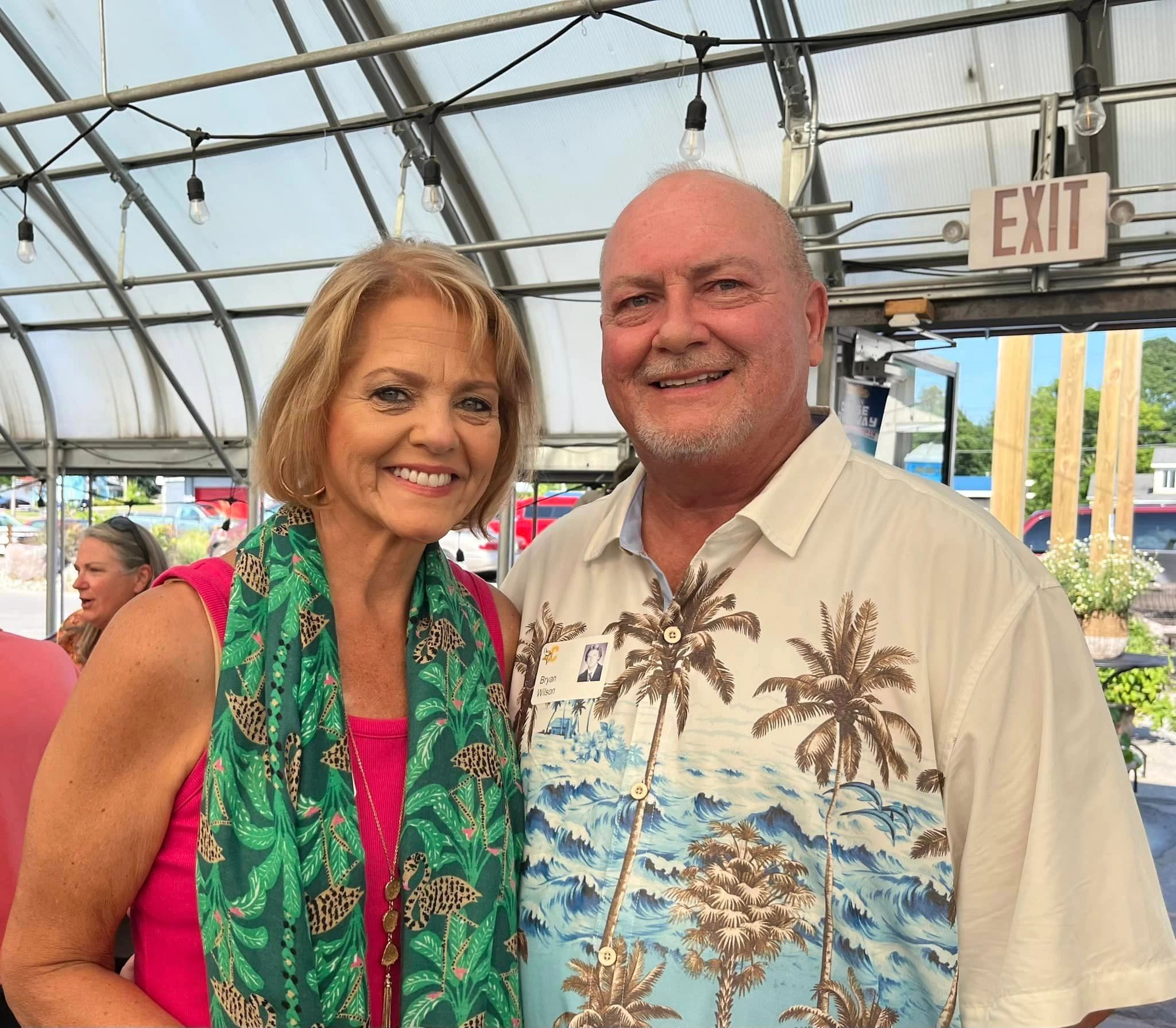 Bryan Wilson and Guest at reunion