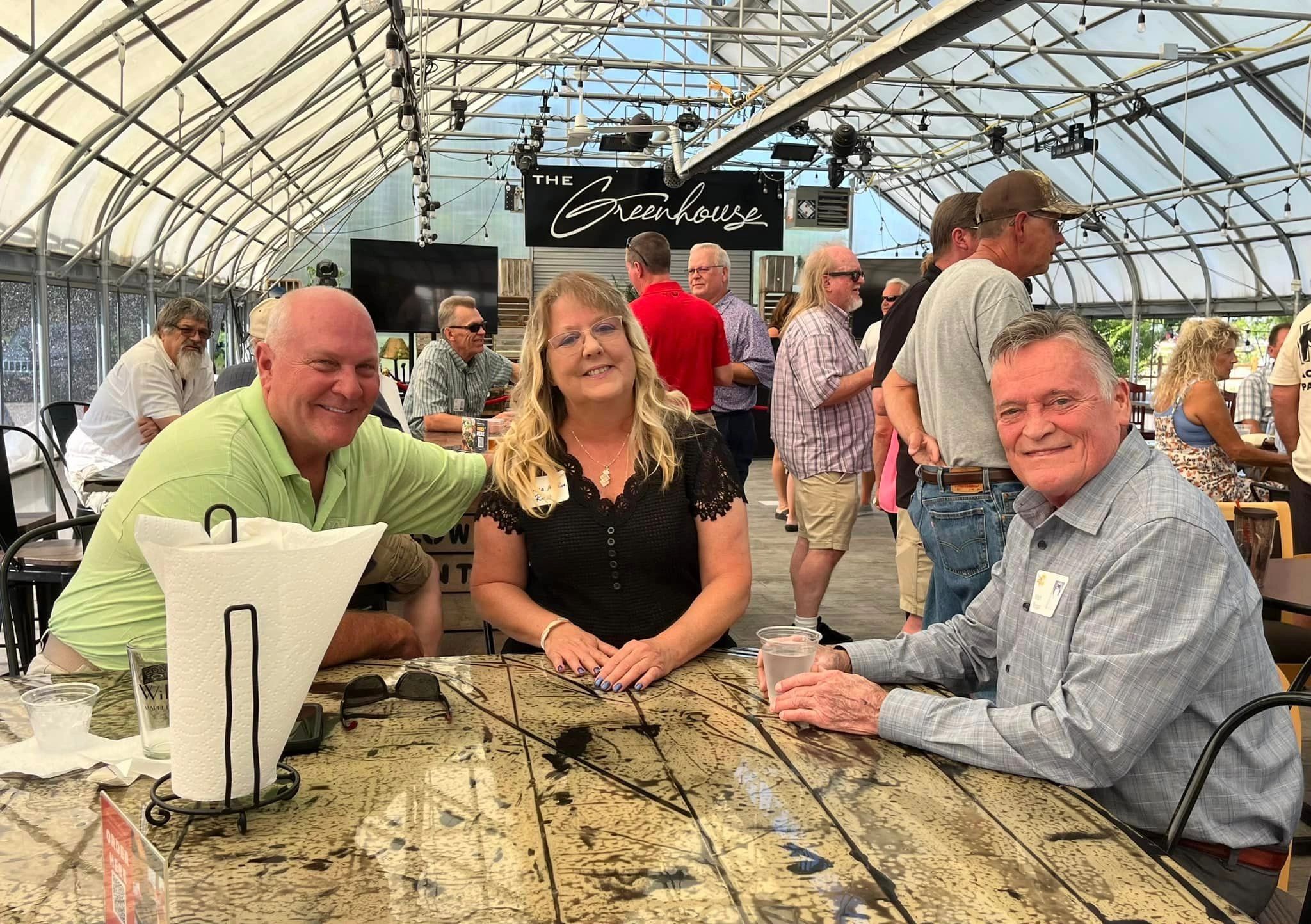 Linda McRae, Mark Grogan at The Greenhouse