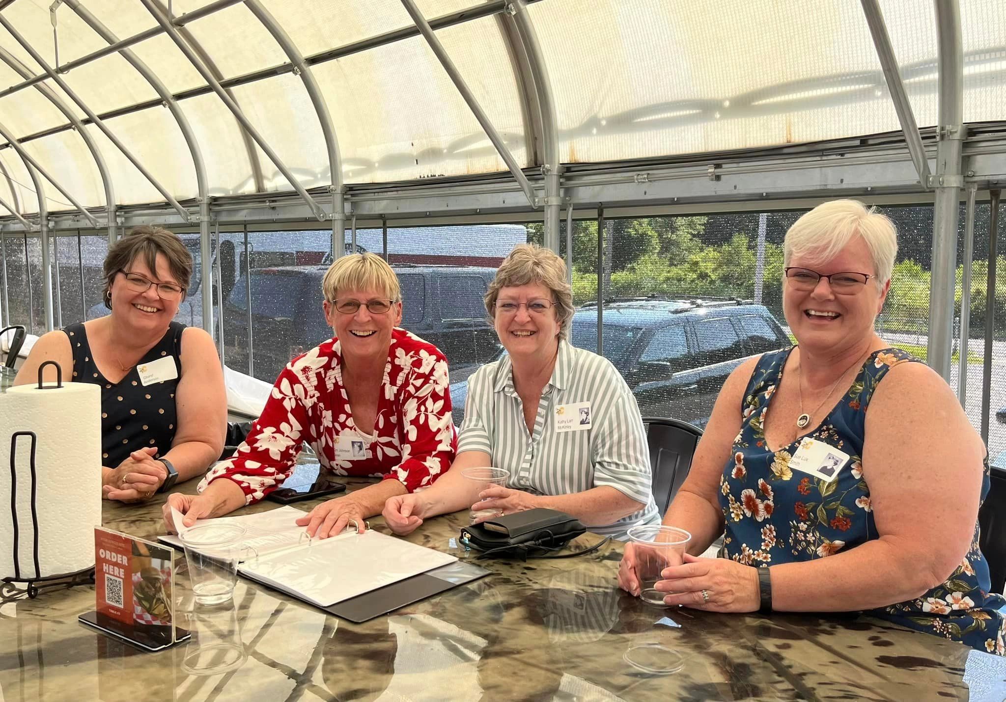 Cheryl Anderson, Kim Johnson, Kathy Larr, Sue